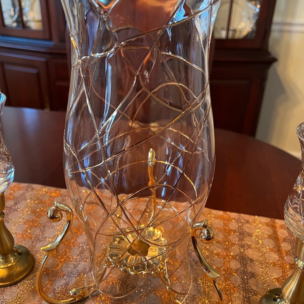 Beautiful 6piece candle holder set. Partylite brand. - Picture 2 of 3
